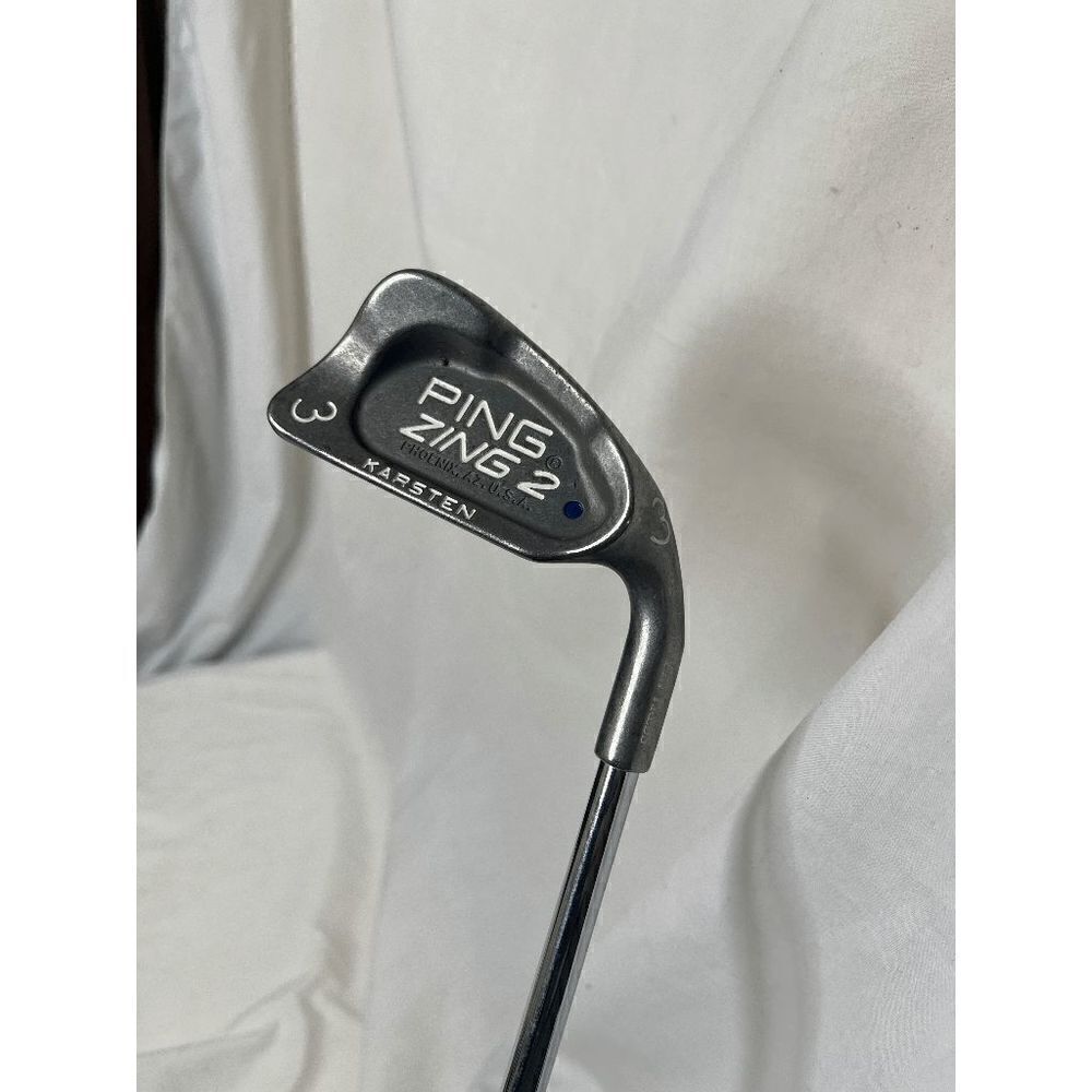 Ping Zing 2 Blue Dot Single 3 Iron‎ JZ Steel Stiff 40 Inch Length